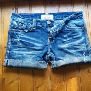 Big star jean shorts